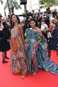 Vlisco, Cannes Film Festival, Sophie Tankou, Sylvanie Bessong, African fashion