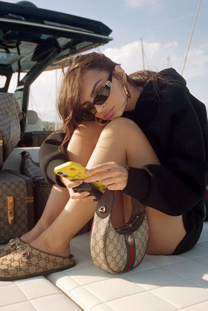 Ophidia small shoulder bag from Gucci