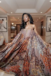 Vlisco, Cannes Film Festival, Sophie Tankou, Sylvanie Bessong, African fashion