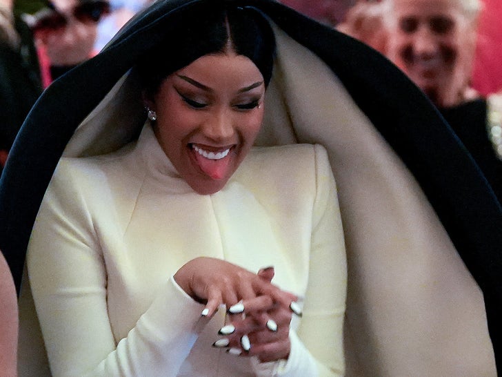 Cardi B Paris Fashion Week 2025