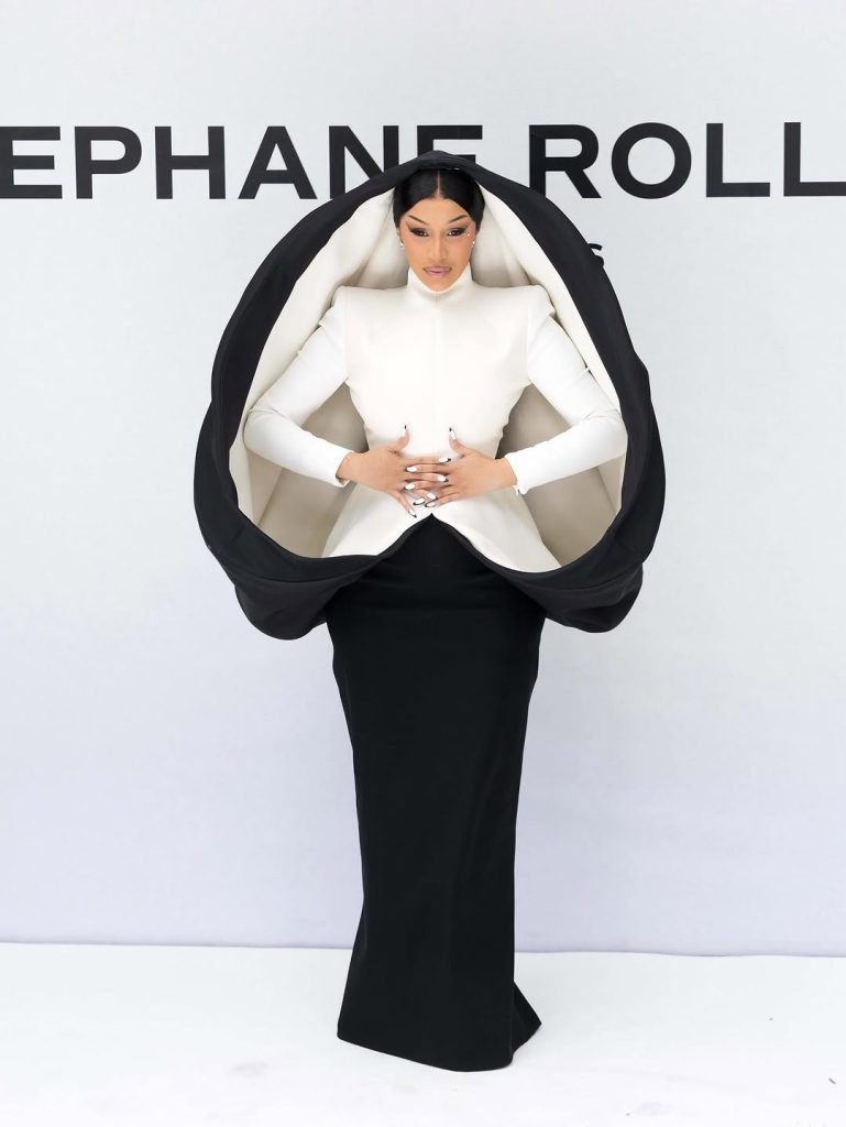 Cardi B Paris Fashion Week 2025