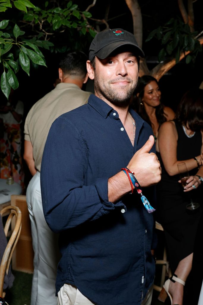 Scooter Braun attends the TIAH 6th Anniversary Soiree on August 24, 2024 in Los Angeles, California. (