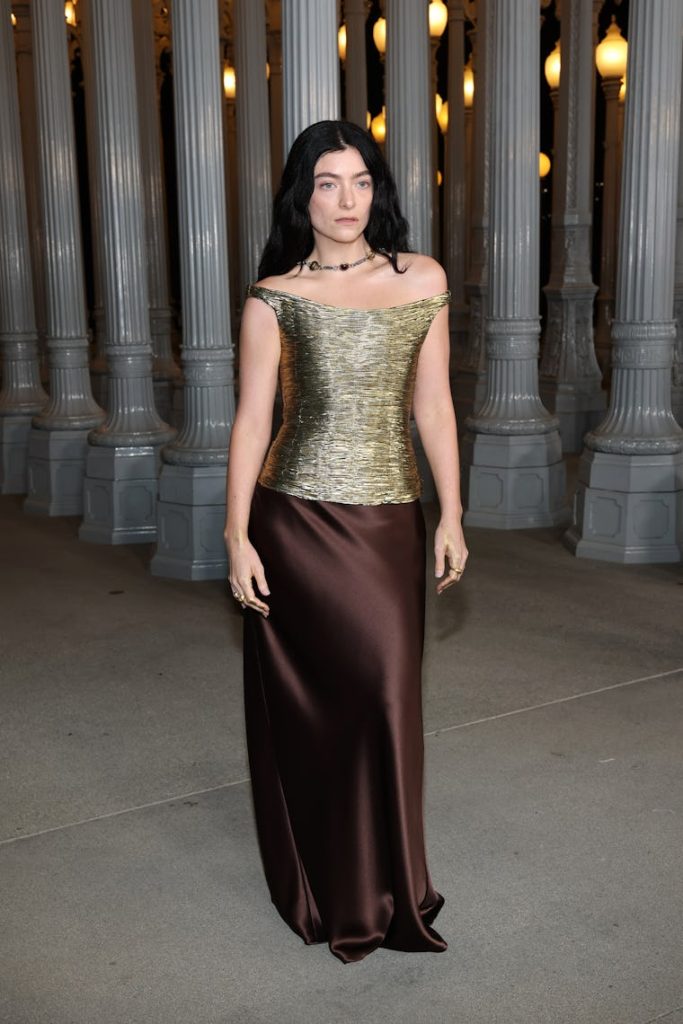 Lorde attends the 2025 LACMA Art+Film Gala