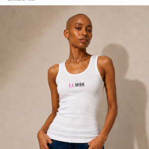 LA MODE Essential Rib Tank