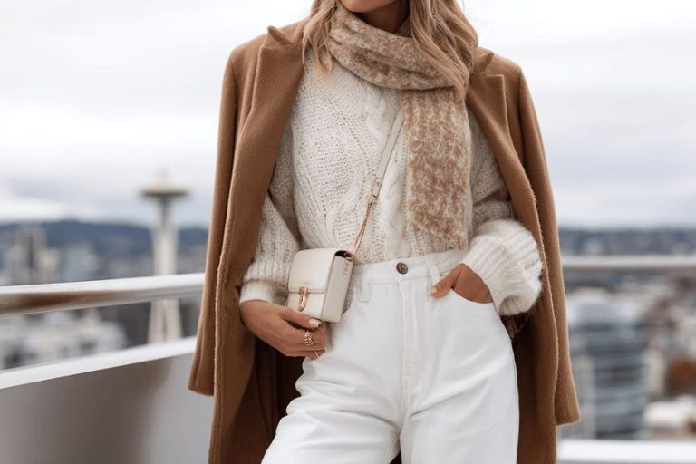 How to Style White Jeans in Winter (It’s Easier Than You Think)